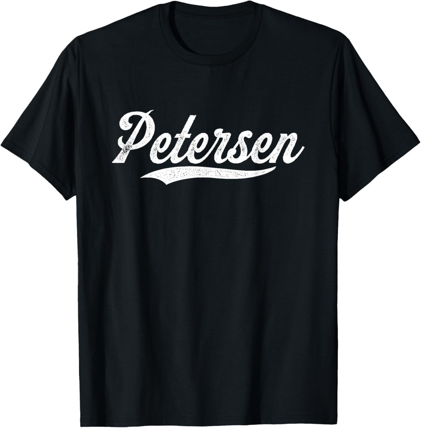 Distressed Script Michael Petersen Prospect Baseball Fan Apparel | Everyday Casual Wear