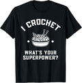 I Crochet What's Your Superpower Yarn Fun Yarn Supply | Viral US Pick | High CTR Title