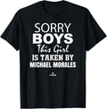 This Girl is Taken By Michael Morales Prospect Baseball Fan Apparel | US Best Seller