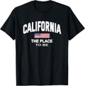 California The Place To Be California Men and Women Outfit Apparel | Top Conversion Title | Customer Favorite