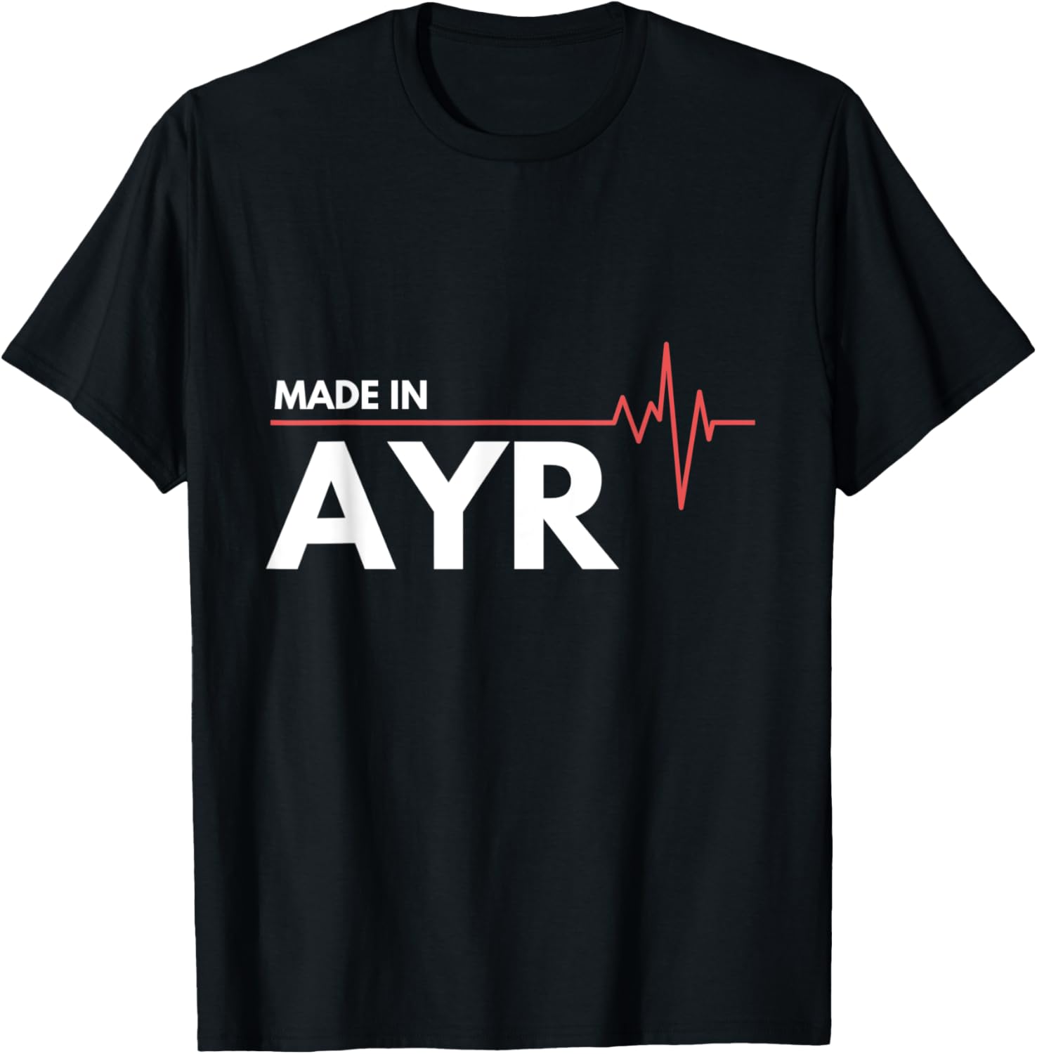 Made In Ayr Scotland Place Of Birth Apparel | Google Shopping Optimized | Aesthetic Casual Look