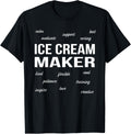 Ice Cream Maker Appreciation Funny Gift Men Women Apparel | Trending 2025 | Comfort Daily Wear