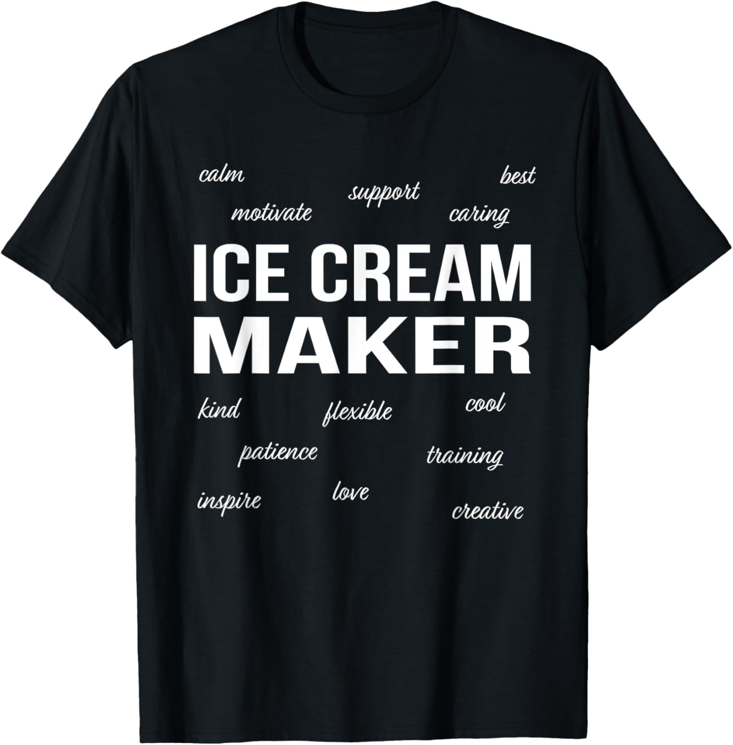 Ice Cream Maker Appreciation Funny Gift Men Women Apparel | Trending 2025 | Comfort Daily Wear