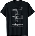 OV-10 Bronco American Aircraft Construction Plan Scheme Apparel | Premium Quality | Aesthetic Fit