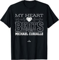 My Heart Beats for Michael Curialle Prospect Baseball Fan Apparel | Perfect Gift Idea