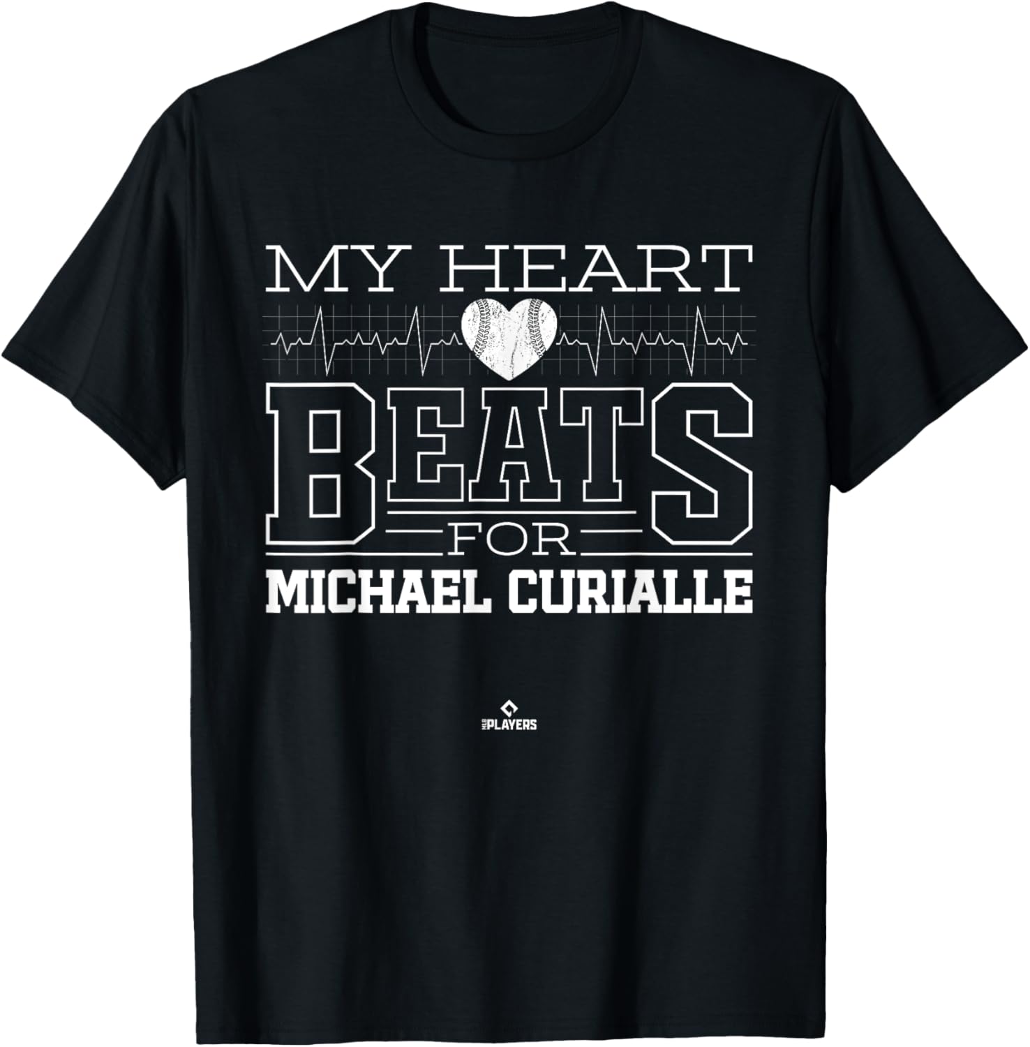 My Heart Beats for Michael Curialle Prospect Baseball Fan Apparel | Perfect Gift Idea