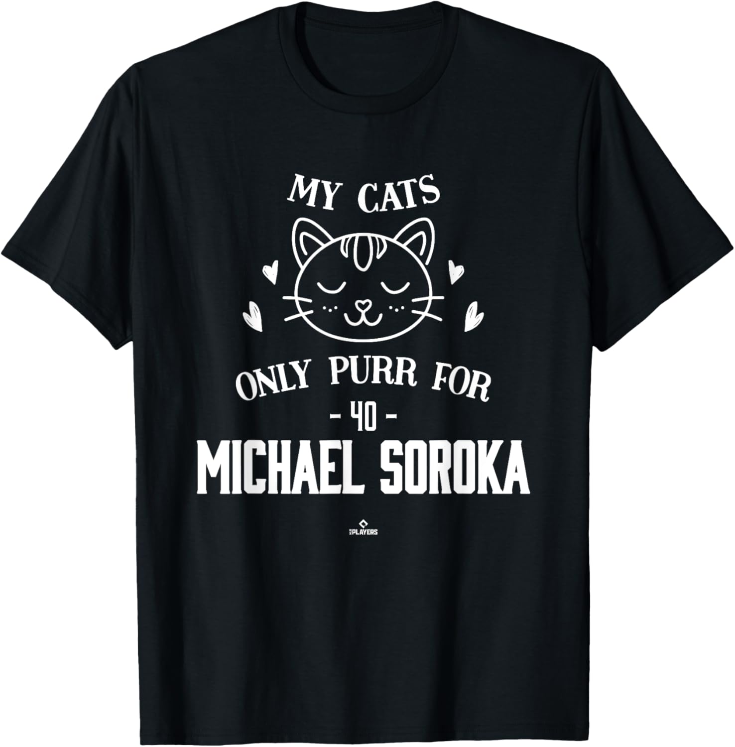 Cat Lovers for Michael Soroka Chicago Baseball MLBPA Apparel | US Best Seller