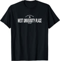 West University Place Texas TX Vintage Athletic Sports Logo Apparel | High Search Volume | Aesthetic Casual Look