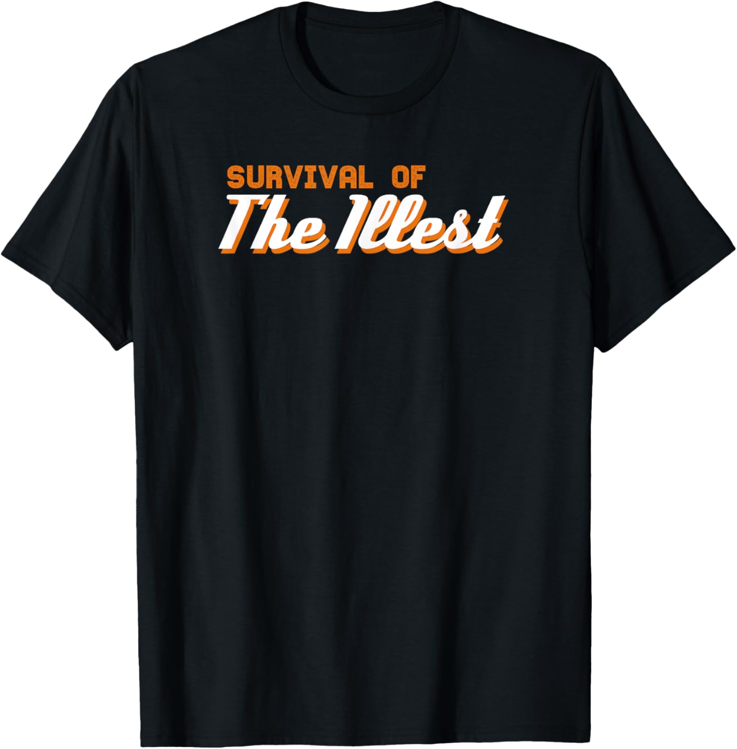 Survival Of The Illest T-Shirt Rapper MC Beat Maker Gifts T-Shirt | US Viral Style | Aesthetic Fit