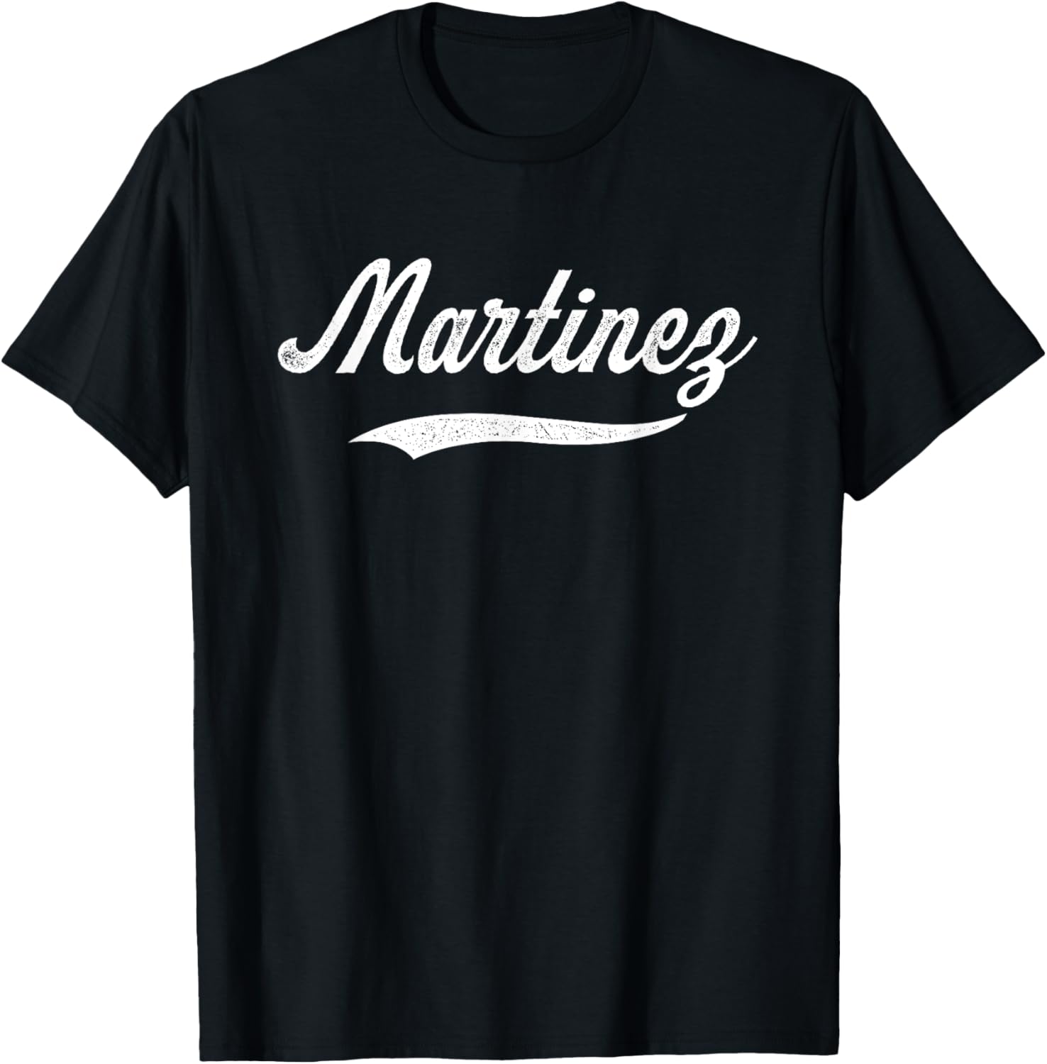 Distressed Script Michael Martinez Prospect Baseball Fan Apparel | Everyday Casual Wear