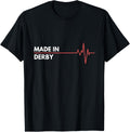 Made In Derby Connecticut Place Of Birth Hometown Apparel | Google Shopping Optimized | High CTR Boost