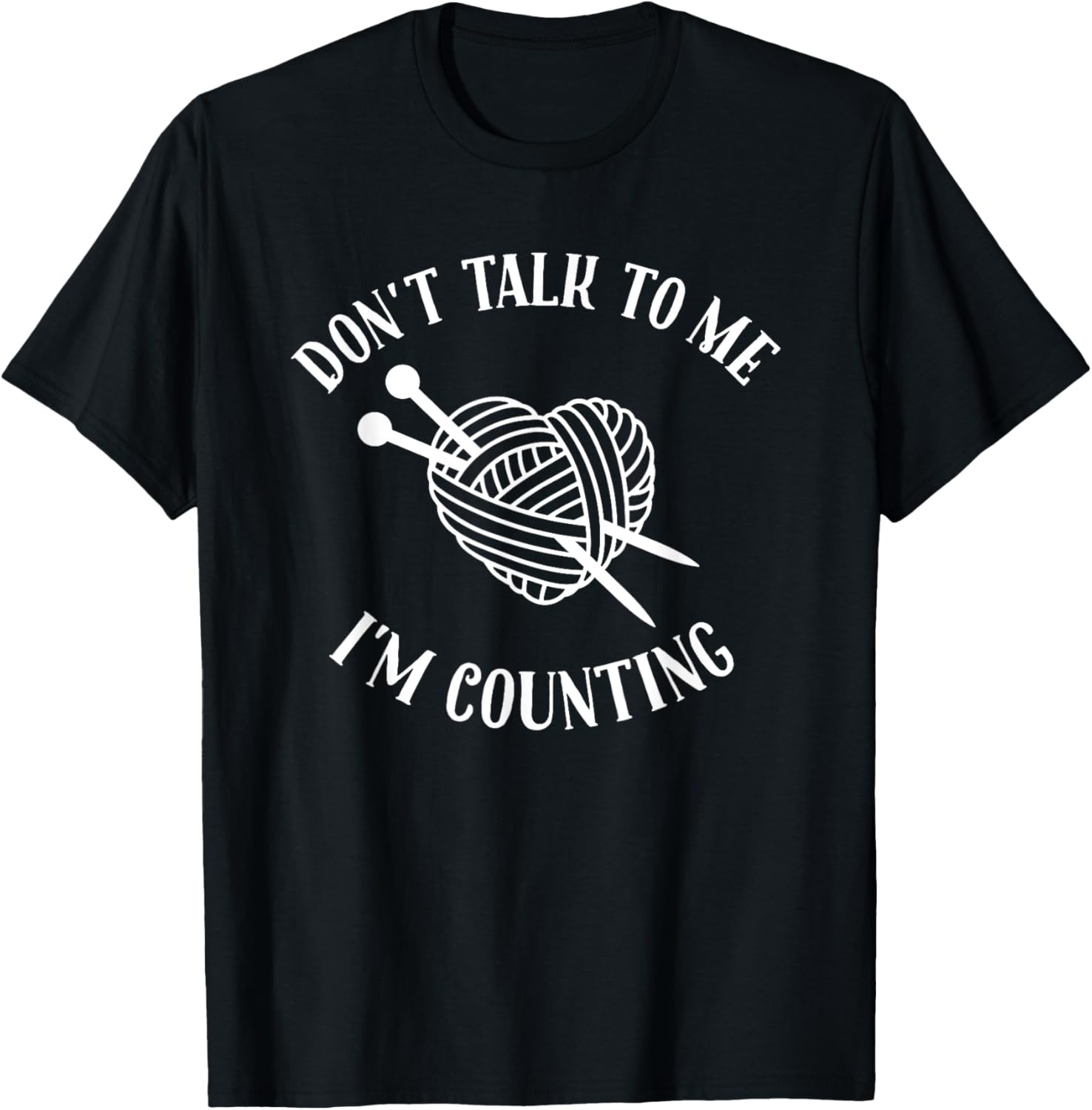Knitting Don't Talk To Me I'm Counting Funny Knitting Yarn Yarn Supply | Trending 2025 | Customer Favorite