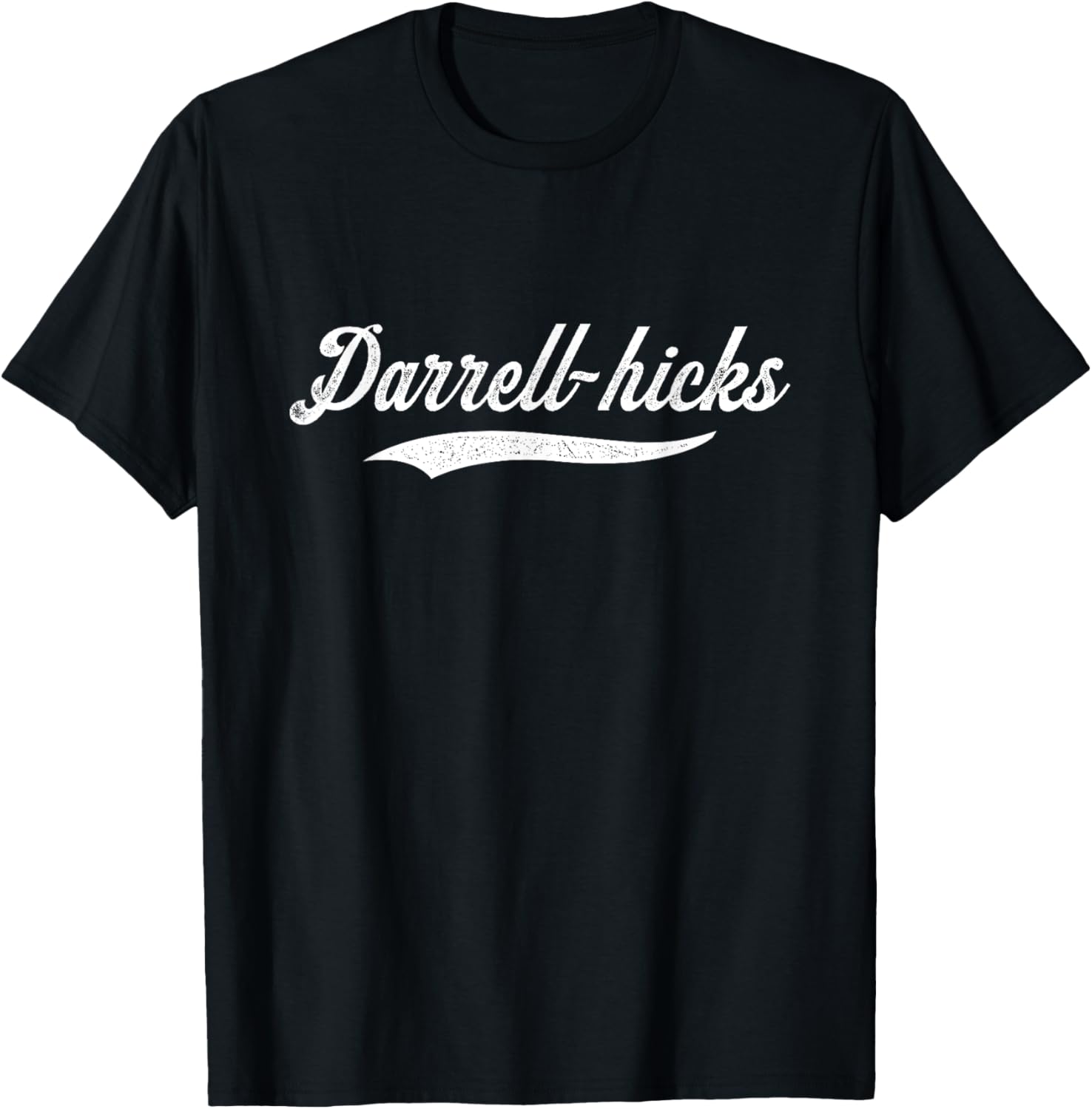 Distressed Script Michael Darrell-Hicks Prospect Baseball Apparel | US Best Seller