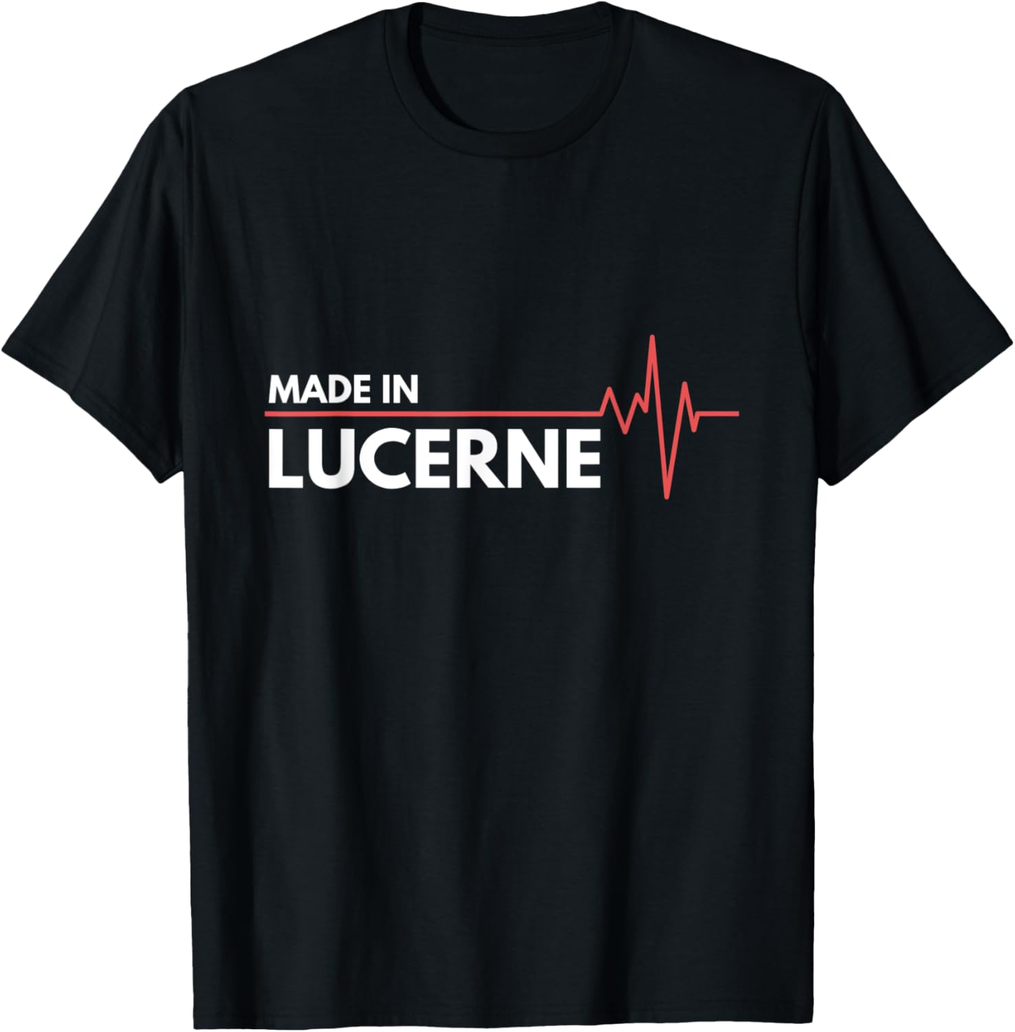 Made In Lucerne Switzerland Place Of Birth Apparel | Google Shopping Optimized | Aesthetic Casual Look