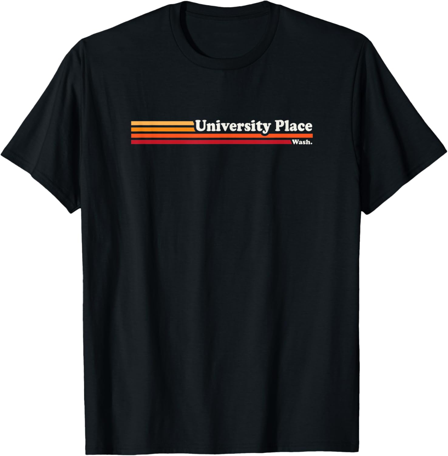 Vintage 1980s Graphic Style University Place Washington Apparel | Bestseller Style | Customer Favorite