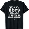 This Girl is Taken By Michael McGreevy Prospect Baseball Fan Apparel | Everyday Casual Wear