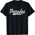 Distressed Script Michael Paredes Prospect Baseball Fan Gear Apparel | Everyday Casual Wear