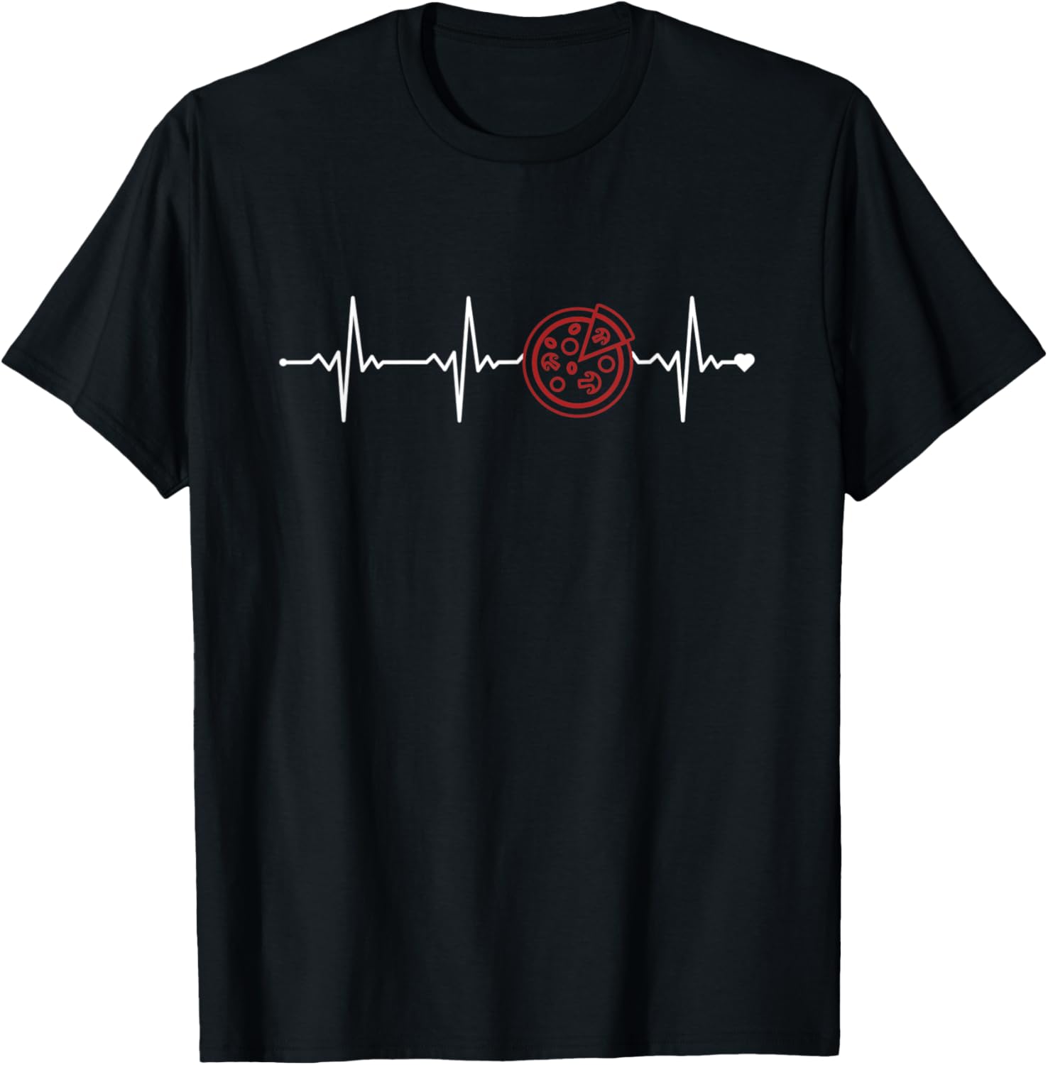 Pizza Heartbeat Pizzaiolo Pizzeria Chef Baker Pizza Maker Apparel | High Search Volume | Perfect Gift Idea