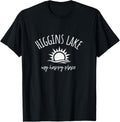 Higgins Lake My Happy Place MI Boating Fishing Camping Apparel | High Search Volume | Customer Favorite
