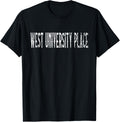 West University Place Vintage White Script Apparel Apparel | Top Conversion Title | High CTR Boost