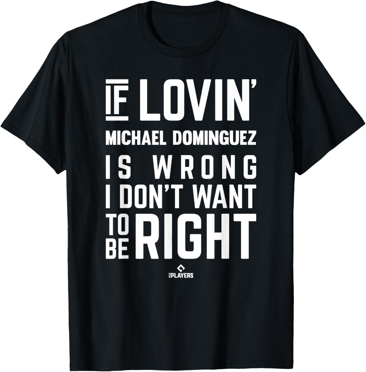 If Loving Michael Dominguez Prospect Baseball Fan Gear Apparel | Perfect Gift Idea