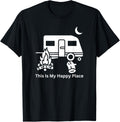 This is my happy place Camping Apparel | Google Shopping Optimized | Daily Wear Essential
