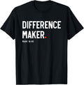 Missions Trip Difference Maker Christian Gifts Missions Trip Apparel | High Search Volume | Perfect Gift Idea