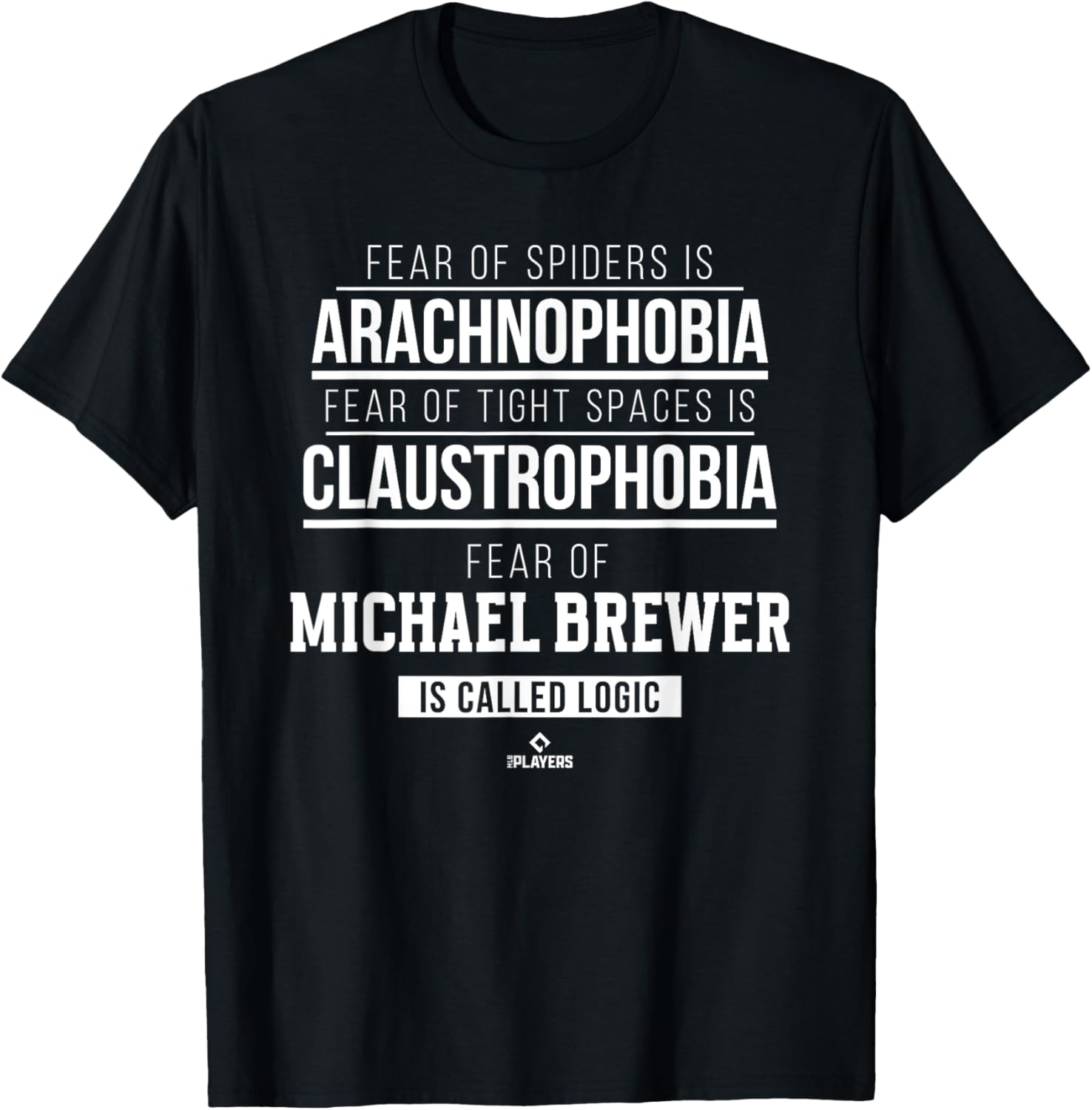 Fear of Michael Brewer Prospect Baseball Fan Gear Apparel | Everyday Casual Wear