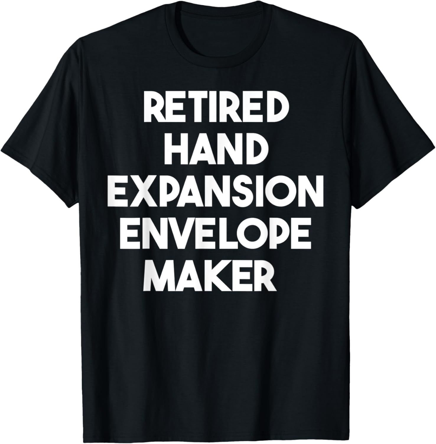 Retired Hand Expansion Envelope Maker Apparel | High Search Volume | Must-Have Style