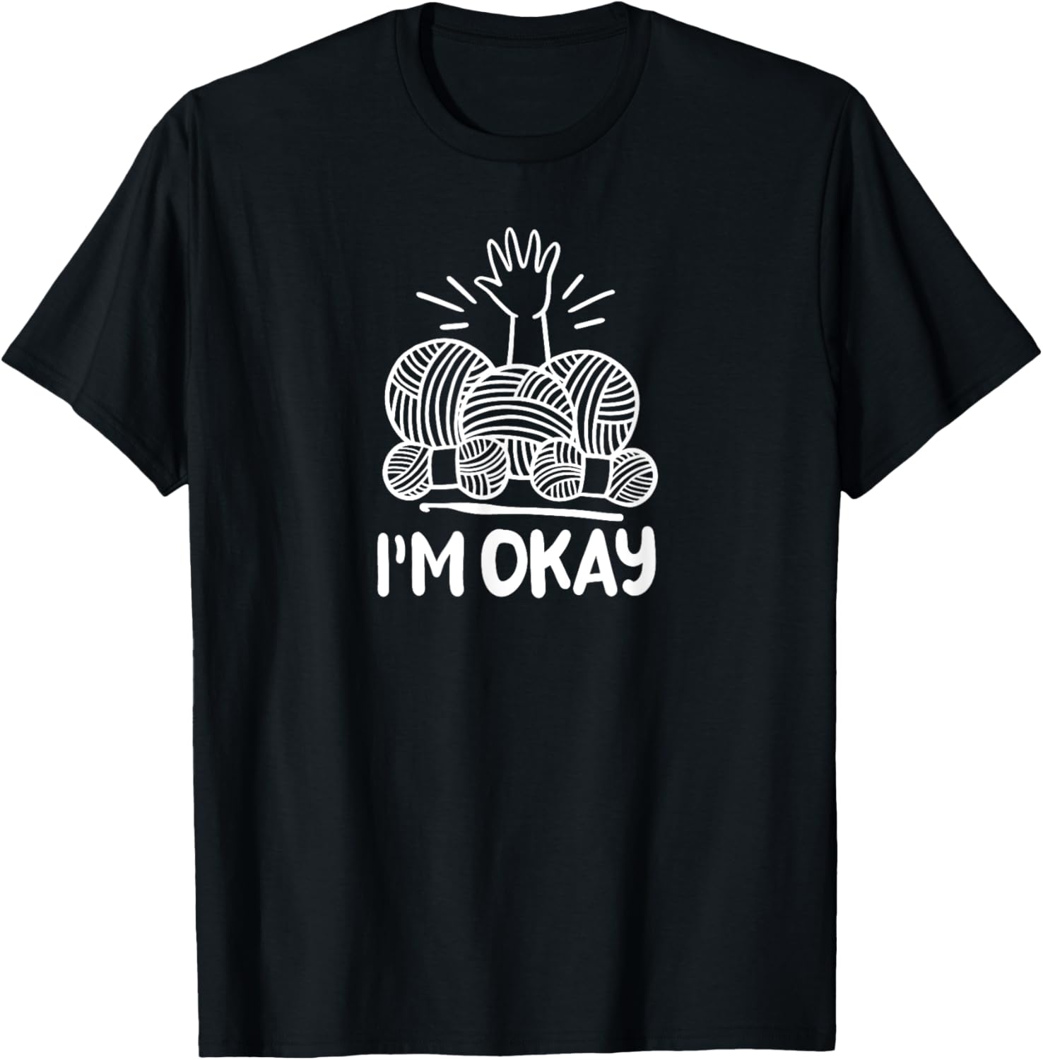 Funny Trapped In The Yarn, Cute Im Ok Crochet Yarn Collector Yarn Supply | Premium Quality | High CTR Title
