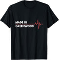 Made In Greenwood South Carolina Place Of Birth Apparel | US Viral Pick | Aesthetic Casual Look