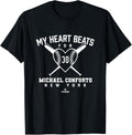My Heart Beats for Michael Conforto Baseball Valentines Day Apparel | Viral Streetwear Style