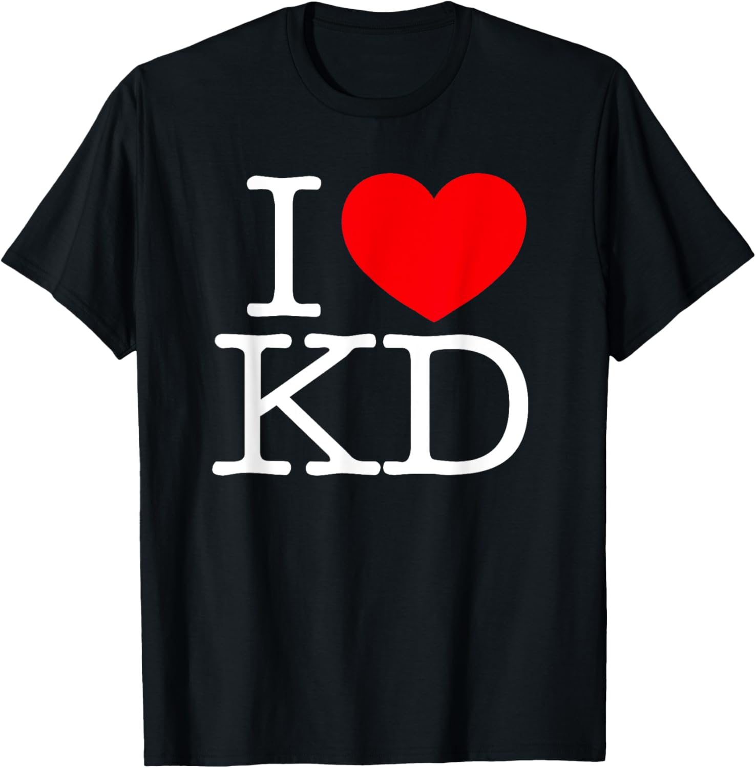 I Love Heart KD Apparel | Viral Streetwear Style