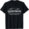 Funny Bread Baker Chef Baking Definition Procrastibaking Apparel | Premium Quality | Comfort Daily Wear