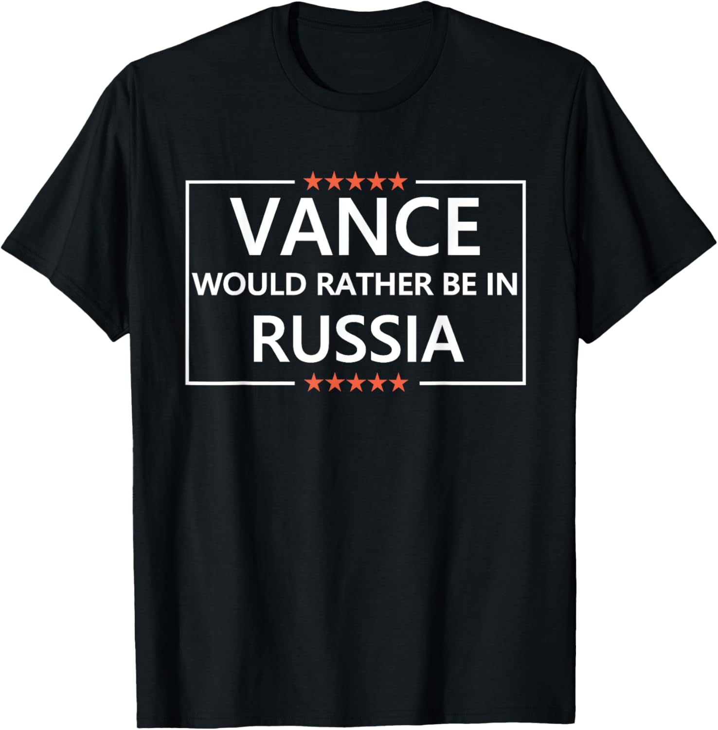 Vance Would Rather Be in Russia Funny Anti JD Vance Ski Apparel | Best Seller Pick
