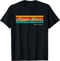 Vintage Sunset Stripes Ruppes Place, Nevada Apparel | High Search Volume | Aesthetic Casual Look