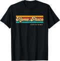 Vintage Sunset Stripes Home Place, Louisiana Apparel | Top Conversion Title | Top Rated Comfort