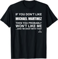 Michael Martinez Prospect Baseball Fan Gear Apparel | Premium Quality