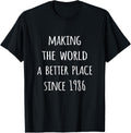 Making the world a better place since 1986 birth year tshirt T-Shirt | Google Shopping Optimized | Perfect Gift Choice