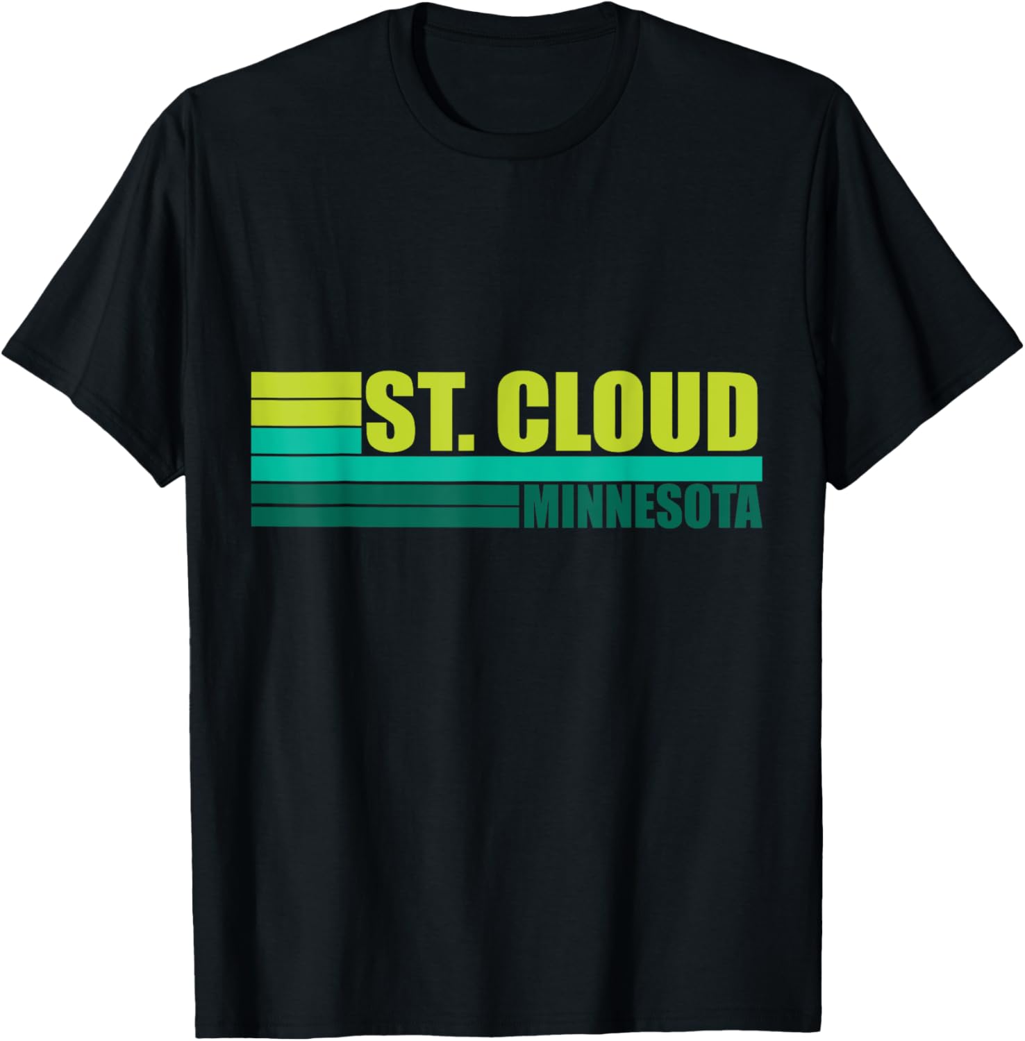 Green Vintage St Cloud City Fun Real Place in Minnesota MN Apparel | US Viral Pick | Customer Favorite