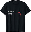 Made In Hays Kansas Place Of Birth Hometown Apparel | Google Shopping Optimized | Top Rated Comfort