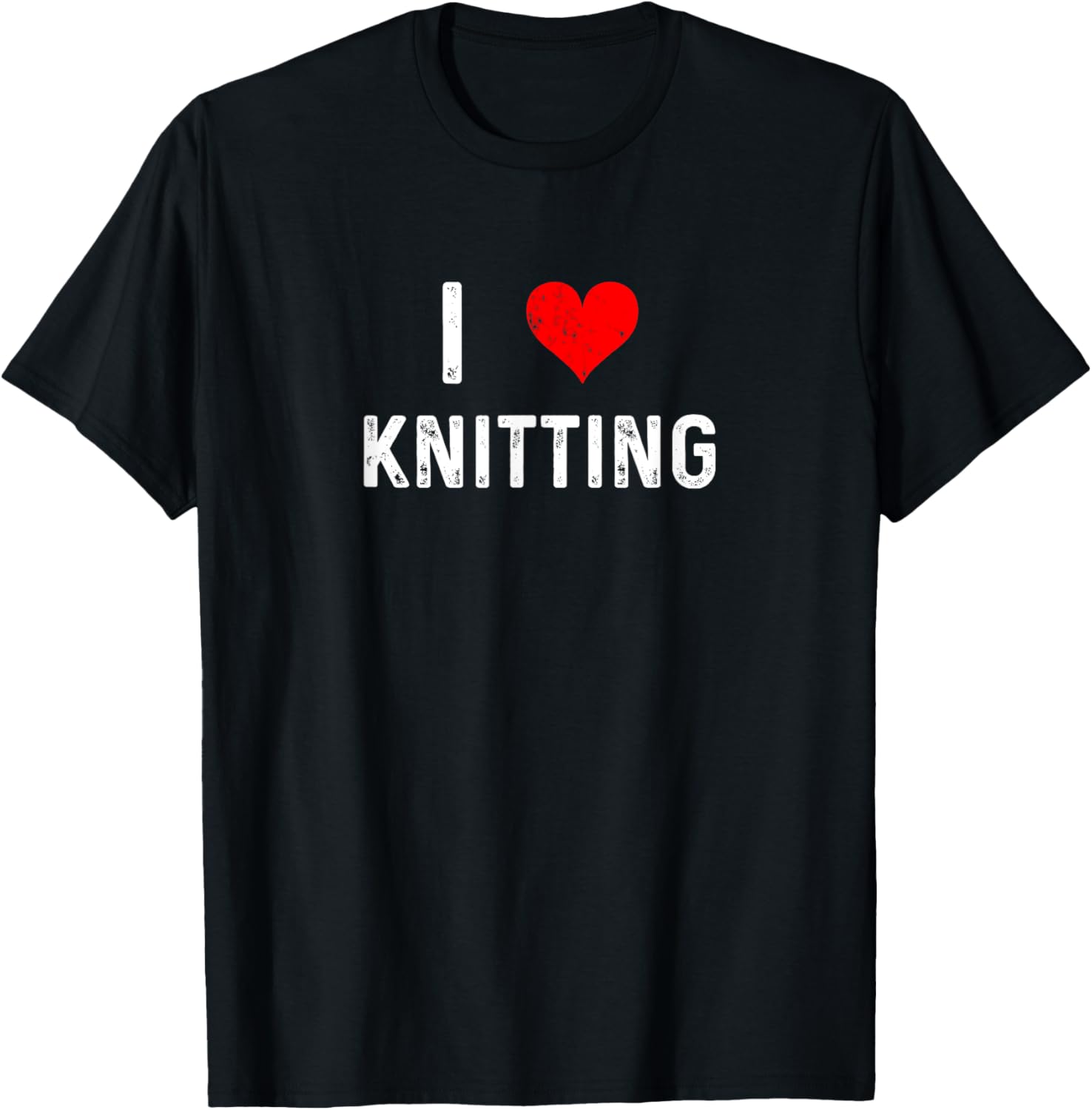 I Love Knitting- Heart Knit Knitter Arts Crafts Yarn Yarn Supply | Viral US Pick | Customer Favorite