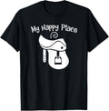 Horse Lover MY HAPPY PLACE Saddle Equestrian Teen Girl Women Apparel | Google Shopping Optimized | Perfect Gift Choice