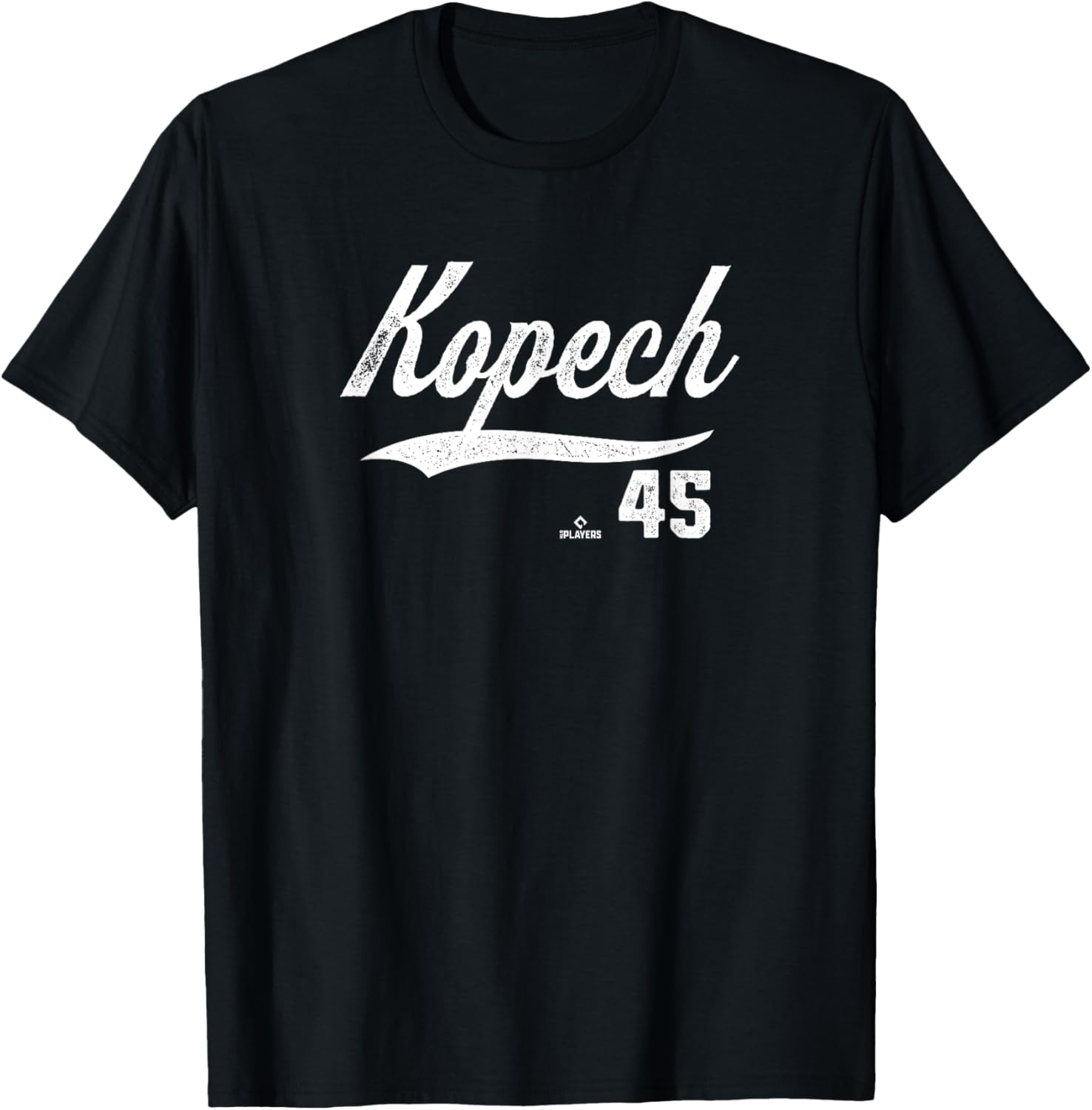 Distressed Swoosh Michael Kopech Los Angeles Baseball MLBPA Apparel | Perfect Gift Idea