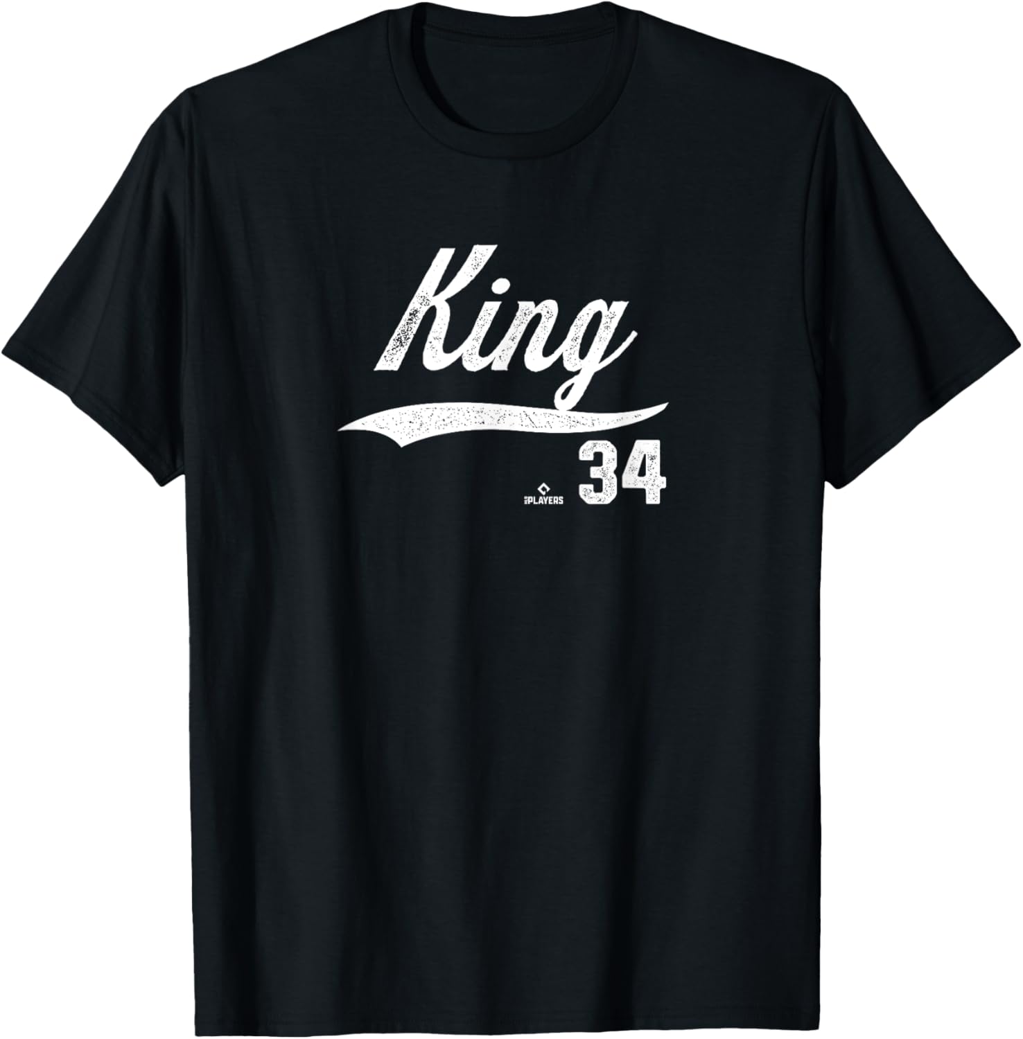 Distressed Swoosh Michael King San Diego Baseball MLBPA Apparel | Trending 2025