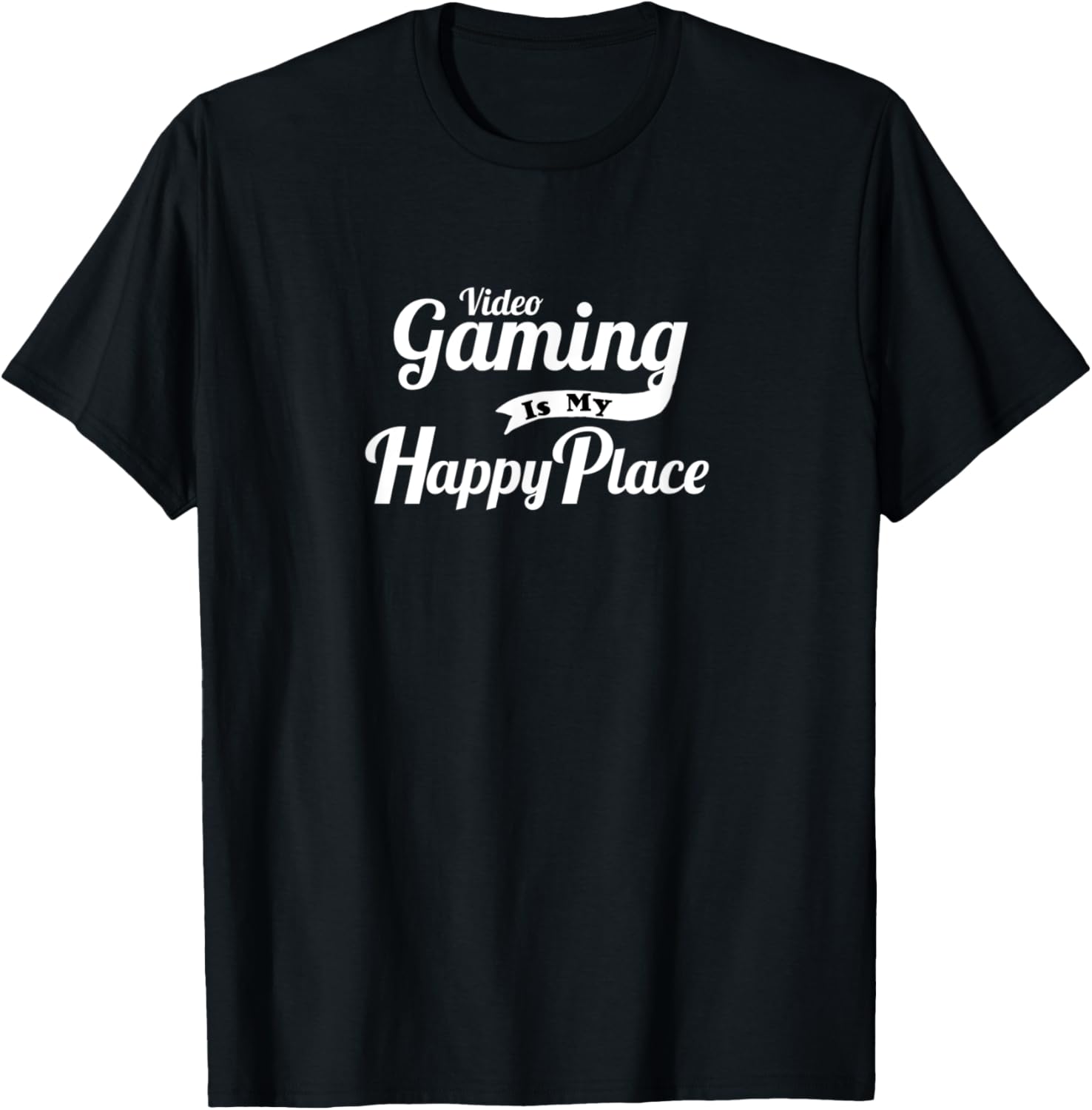 Video Gaming Is My Happy Place Video Games Boys Men Teens Apparel | Bestseller Style | Daily Wear Essential