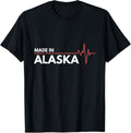 Born In Alaska Heartbeat Place Of Birth Apparel | Trending 2025 | Aesthetic Casual Look