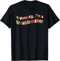 Apparently I'm A Troublemaker Prankster Funny Trouble Maker Apparel | Best Seller Pick | Must-Have Style