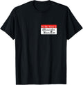 Hi My Name is Alexander Hamilton Cosplay Costume Tshirt T-Shirt | Perfect Gift Idea