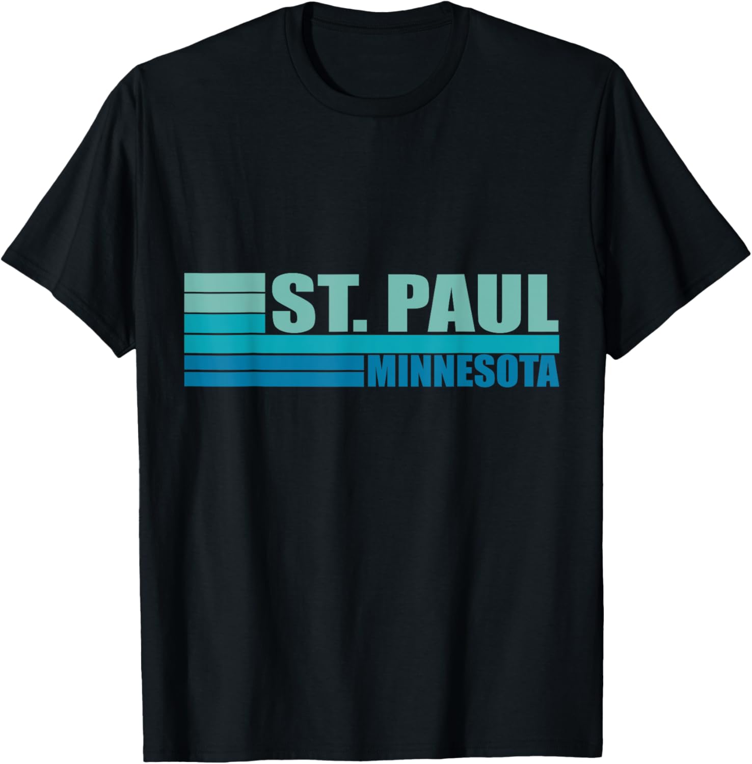 Blue Vintage St Paul City Fun Real Place in Minnesota MN Apparel | Bestseller Style | Perfect Gift Choice